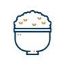 icono de cuenco de arroz