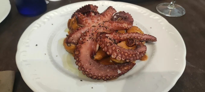 Pulpo Plato de pulpo